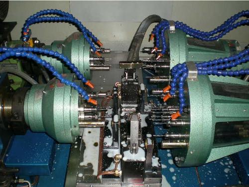 东莞厂家供应自动化设备油压式多轴钻孔攻牙机